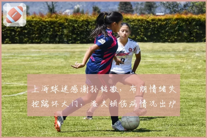 上海球迷感谢孙铭徽，布朗情绪失控踹坏大门，洛夫顿伤病情况出炉