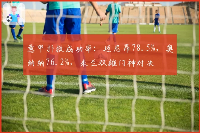 意甲扑救成功率：迈尼昂78.5%，奥纳纳76.2%，米兰双雄门神对决